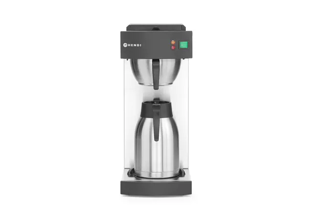 Ekspres przelewowy do kawy, 2L, 220-240V/1400W, 215x410x520mm Hendi 211052