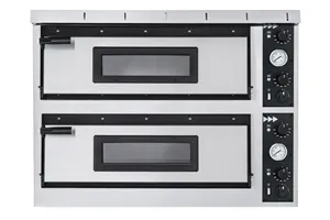 Piec do pizzy Plus XL, 2 komory, 400V/12000W, 1000x844x745mm Prismafood 226759