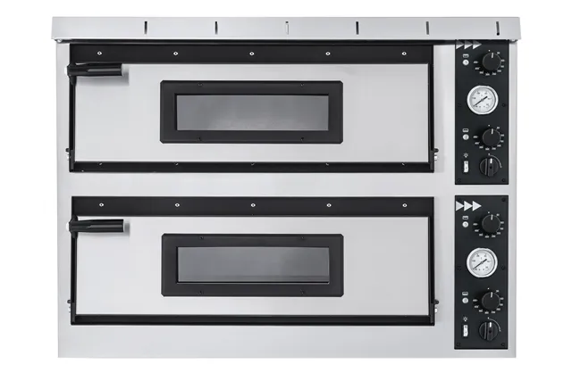 Piec do pizzy Plus XL, 2 komory, 400V/12000W, 1000x844x745mm Prismafood 226759