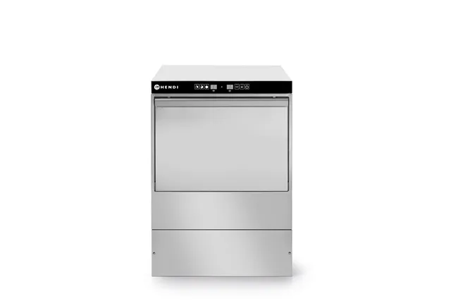 Zmywarka do szkła 40x40 – sterowana elektronicznie, 230V/2800W, 470x510x710mm Hendi 230268