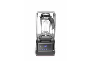 Blender barmański elektroniczny z obudową wyciszającą, 2,5L, czarny, 220-240V/1680W, 250x300x546mm Hendi 230695