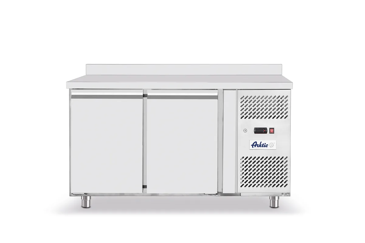 Stół chłodniczy 2-drzwiowy z agregatem bocznym, Profi Line, GN 1/1, 230V/250W, 1360x700x879mm Arktic 232040