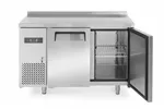 Stół chłodniczy 2-drzwiowy z agregatem bocznym, Kitchen Line, 166L, 230V/300W, 1200x600x886mm Arktic 233344