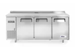 Stół mroźniczy 3-drzwiowy z agregatem bocznym, Kitchen Line, 291L, 230V/550W, 1800x600x886mm Arktic 233399
