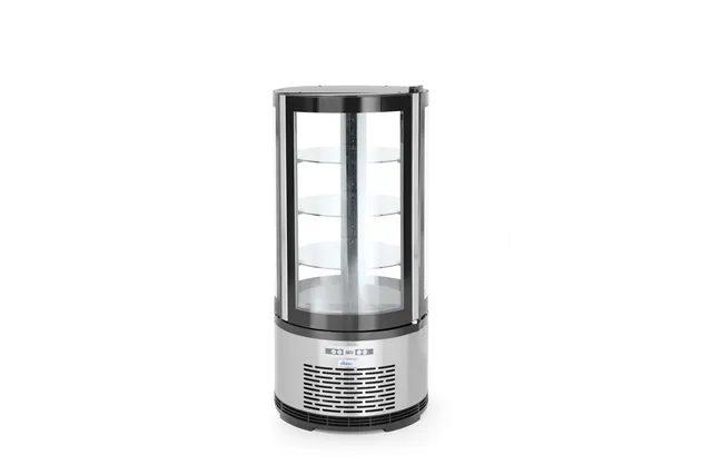 Witryna chłodnicza okrągła, 100L, 230V/210W, ⌀480x1065mm Arktic 233825