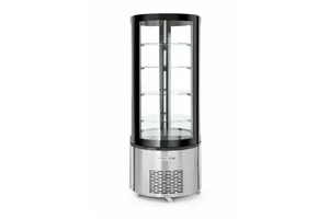 Witryna chłodnicza okrągła, 360L, 220-240V/460W, ⌀680x1755mm Arktic 233832