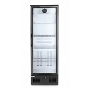 Lodówka barowa 1-drzwiowa, 243L, czarny, 220-240V/195W, 600x530x1820mm Arktic 233924