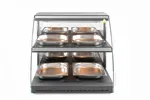 Witryna grzewcza nastawna kwarcowa, dwupoziomowa, 230V/560W, 650x485x630mm Hendi 233962