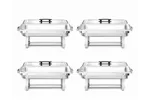 Podgrzewacz na pastę – zestaw 4 szt., GN 1/1, 7,5L, 600x355x305mm Hendi 238837