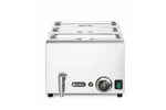 Zestaw: Bemar HENDI Ranger z kranem spustowym + 3x GN 1/3 z pokrywką , GN 1/1, 230V/1000W, 605x332x242mm Hendi 238868