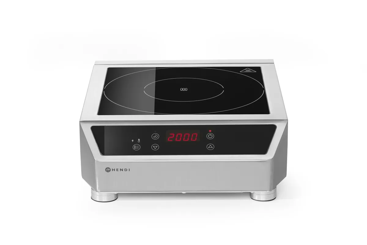 Kuchenka indukcyjna 3500 D, Profi Line, 230V/3500W, 342x431x116mm Hendi 239711