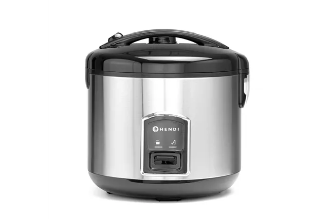 Urządzenie do gotowania ryżu i kaszy z funkcją gotowania na parze, 1,8l, Profi Line, 1,8L, 230V/700W, ⌀280x285mm Hendi 240410