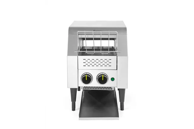 Toster przelotowy pojedynczy, 220-240V/1340W, 288x368x410mm Hendi 261200