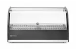 Witryna grzewcza nastawna, pojedyncza, czarny, 220-240V/800W, 554x376x311mm Hendi 273982