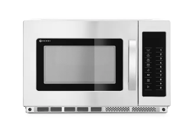 Kuchenka mikrofalowa z możliwością programowania 1800 W, 34L, 230V/3000W, 572x520x363mm Hendi 281369