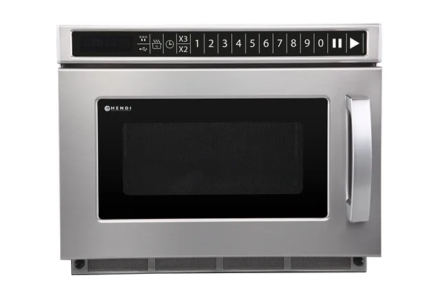 Kuchenka mikrofalowa z możliwością programowania i portem USB 1800 W, 230V/3000W, 560x419x336mm Hendi 281376
