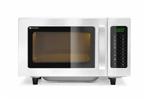 Kuchenka mikrofalowa z możliwością programowania 1000 W, 23L, 230V/1550W, 509x572x306mm Hendi 281444