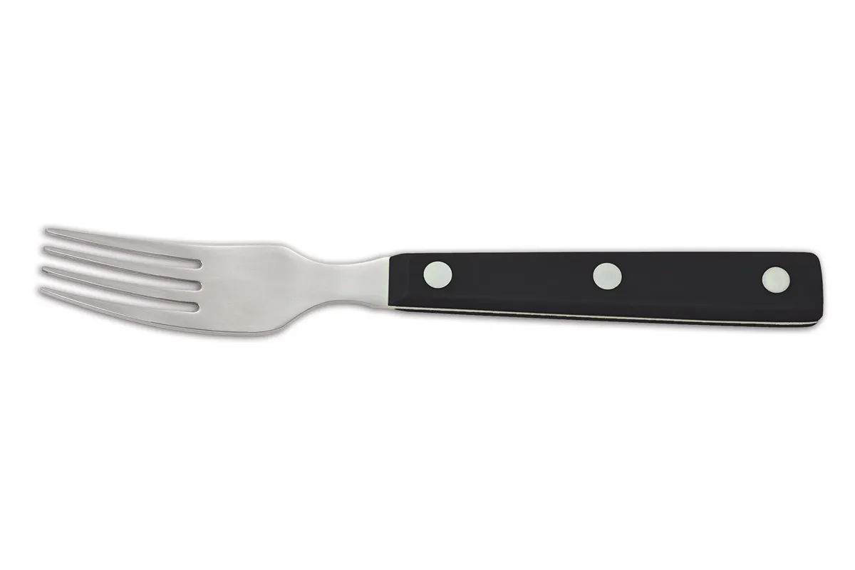 Widelec do steków, seria STEAK BASIC, STEAK BASIC, czarny, 195mm, Ząbkowany Arcoroc 374700