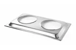 Adapter GN 1/1 na 2 wkłady do bemaru, Adapter, GN 1/1, 530x325x30mm Hendi 470930