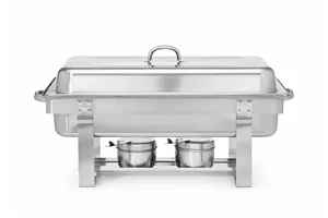Podgrzewacz na pastę GN 1/1, Kitchen Line, 9L, 585x385x315mm Hendi 471005