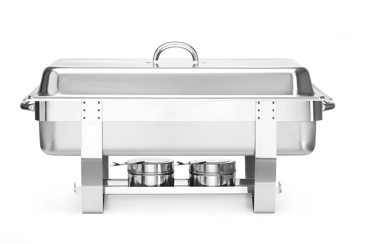 Podgrzewacz na pastę GN 1/1 – zestaw z pojemnikami GN, Kitchen Line, 585x385x315mm Hendi 471050