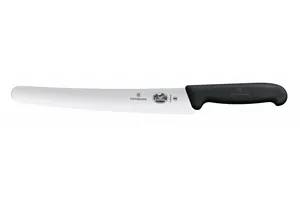 Nóż cukierniczy z ząbkowanym ostrzem, czarny, 382mm Victorinox 5.2933.26