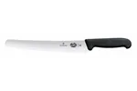 Nóż cukierniczy z ząbkowanym ostrzem, czarny, 382mm Victorinox 5.2933.26