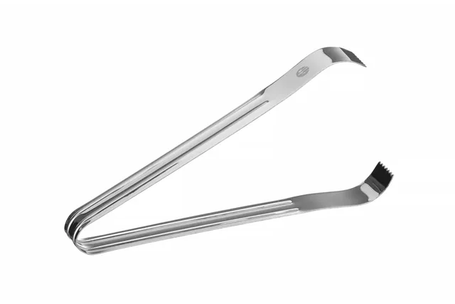 Szczypce do lodu - zestaw 2 szt., srebrny, 180mm BarUp 523520