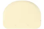Skrobka do ciasta półokrągła - zestaw 6 szt., 6 szt., 120x88mm Hendi 554166