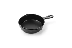 Rondelek czarny Little Chef mini okrągły, czarny, 162x121x30mm Hendi 564509