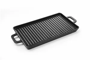 Brytfanna czarna Little Chef mini prostokątna, czarny, 320x162x20mm Hendi 564516