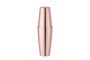 Shaker bostoński Tin-on-Tin, 0,8L, miedziany, ⌀90mm BarUp 593318