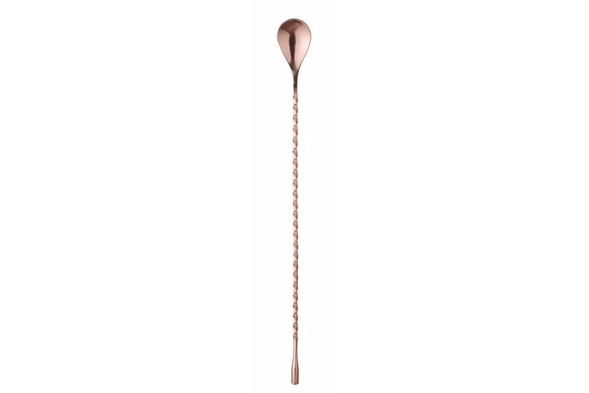 Łyżka barmańska, miedziany, 385x35mm BarUp 596555