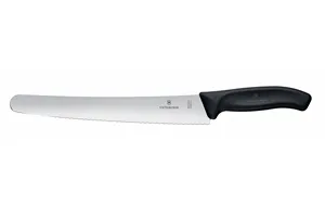 Nóż do ciasta, czarny, 390mm Victorinox 6.8633.26B
