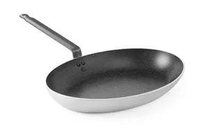 Patelnia do ryb Induction owalna, 280x400x55mm Hendi 627716