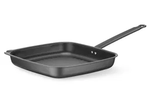 Patelnia do grillowania, kwadratowa, 480x282x80mm Hendi 627983