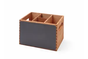 Skrzynka na karty menu i sztućce, 210x150x150mm Hendi 664148