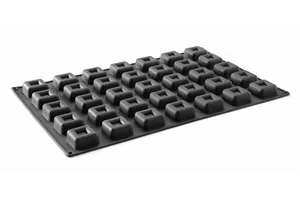 Forma silikonowa SQUARE, 570x375x25mm, Kwadratowy Hendi 677261