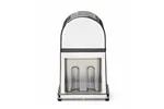 Kruszarka do lodu manualna, srebrny, 160x140x270mm BarUp 695708