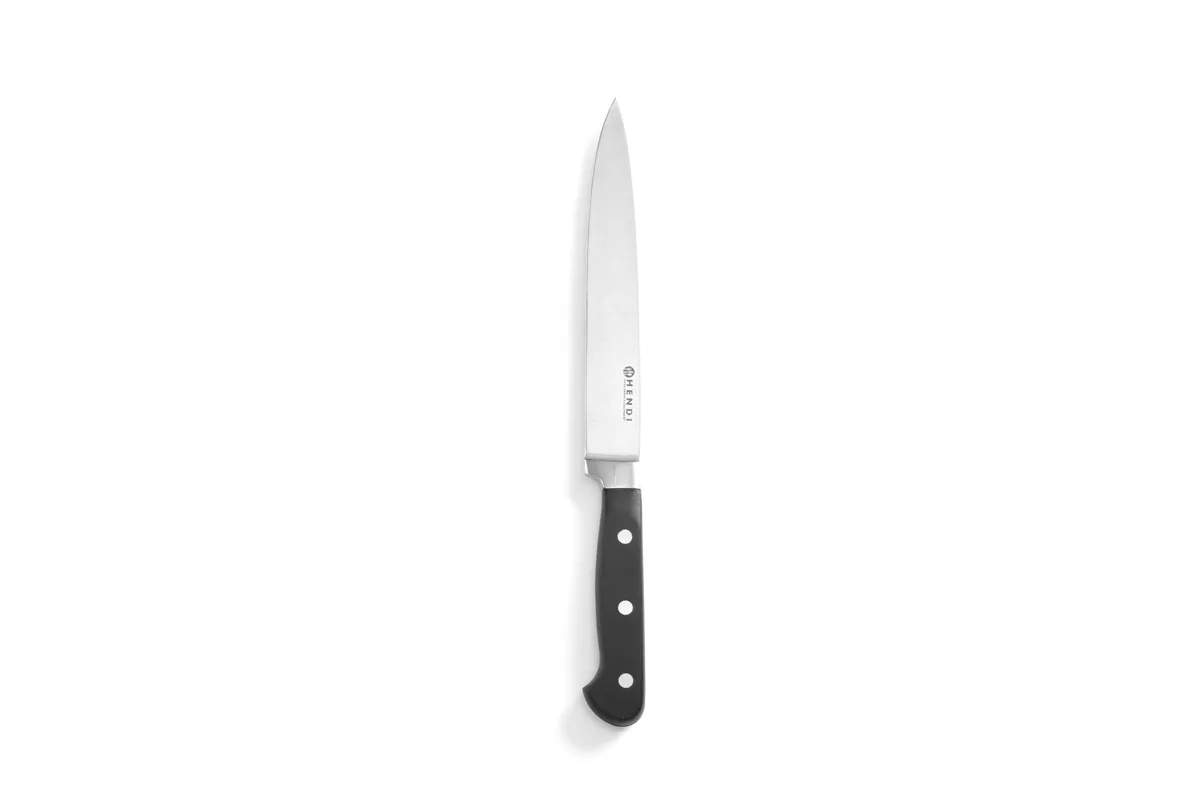 Nóż rzeźniczy, Kitchen Line, czarny, 330mm Hendi 781340