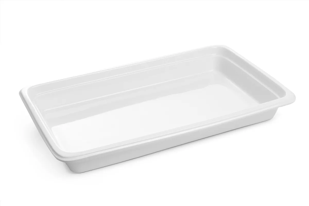 Pojemnik GN 1/1 z porcelany, Profi Line, GN 1/1, 530x325x65mm Hendi 783009