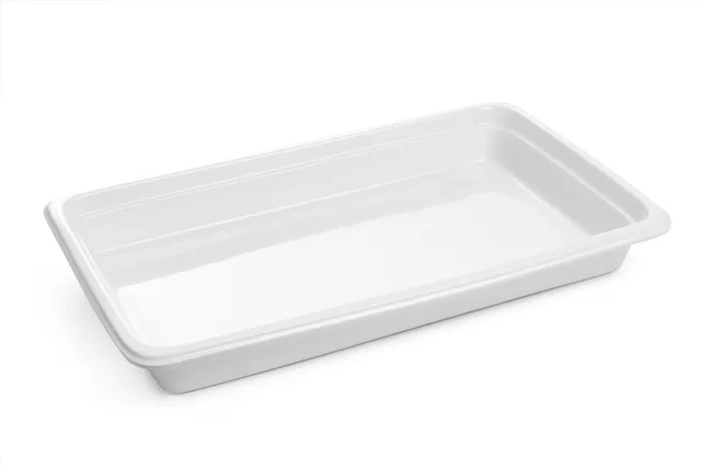 Pojemnik GN 1/1 z porcelany, Profi Line, GN 1/1, 530x325x65mm Hendi 783009