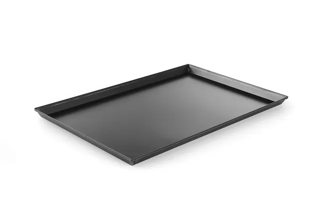 Blacha do pizzy prostokątna, 600x400x25mm Hendi 808276