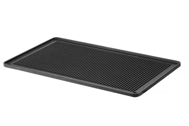 Płyta do grillowania, ryflowana CONVECTOMAT GRILLPLATE, GN 1/1, 530x325x15mm Hendi 808825