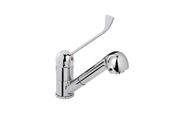 Bateria do zlewu z wyciąganym prysznicem Hendi 810255
