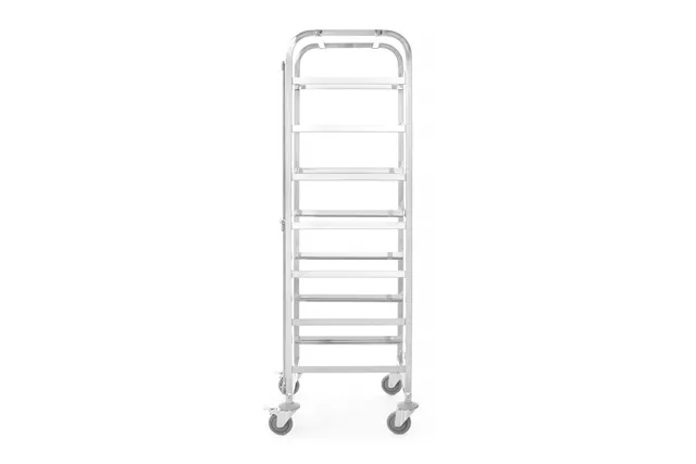 Wózek do transportu koszy do zmywarek, 7x500×500 mm, 615x560x1710mm Hendi 810583