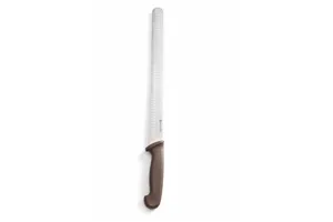 Nóż do kebaba, szynki, shoarmy ze szlifem kulowym, brązowy, 490mm Hendi 842966