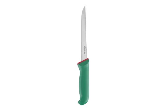Nóż do filetowania ryb giętki, zielony, 330mm Hendi 843321