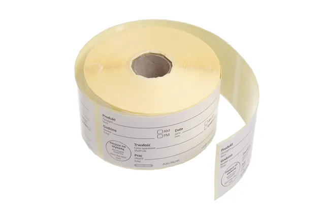 Etykiety Food Safety, wielorazowe – „DATA PRZYDATNOŚCI”, 500 szt., 100x50mm Hendi 850206