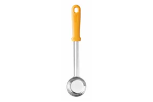 Chochla do sosu do pizzy heavy-duty, designed by Robert Bronwasser, 0,09L, pomarańczowy, 330x72x27mm Hendi 855621